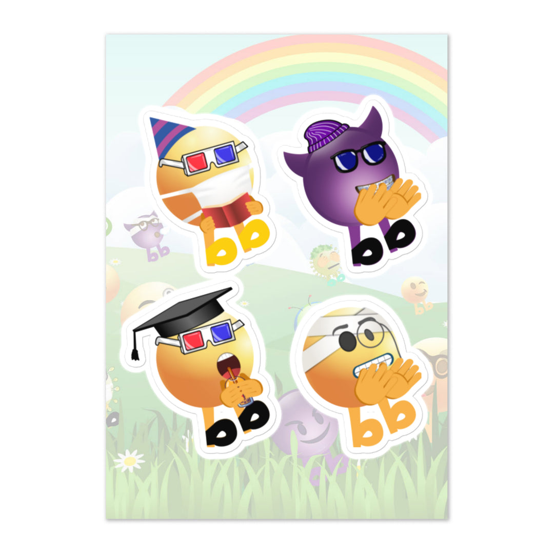 Megabb PaPa Stickers - Emojibb