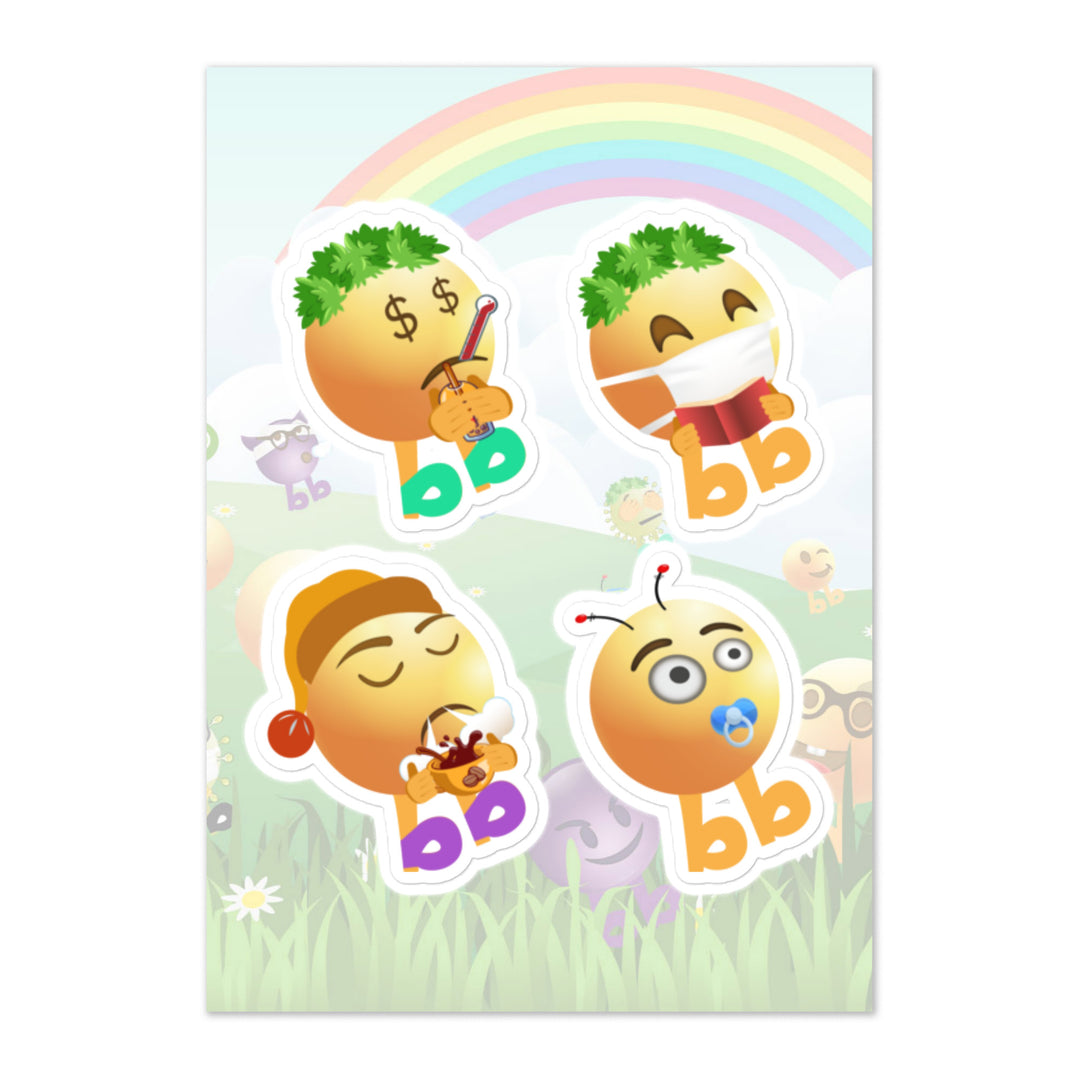 Megabb PaPa Stickers - Emojibb