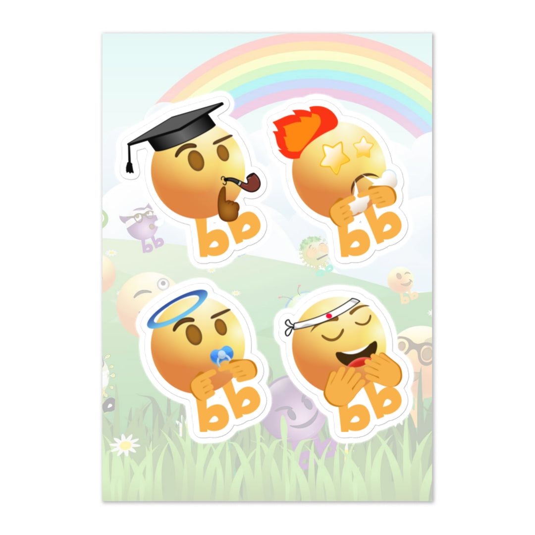 Megabb PaPa Stickers - Emojibb