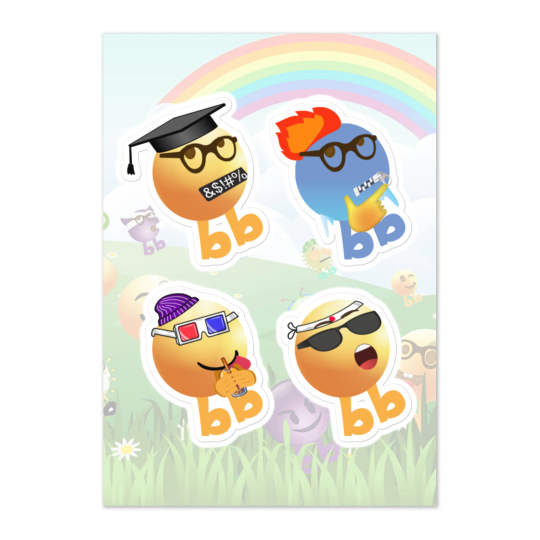 Megabb PaPa Stickers - Emojibb