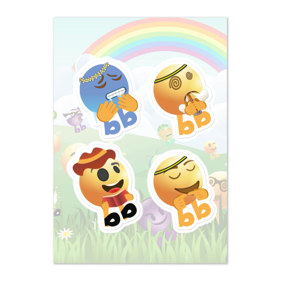 Megabb PaPa Stickers - Emojibb