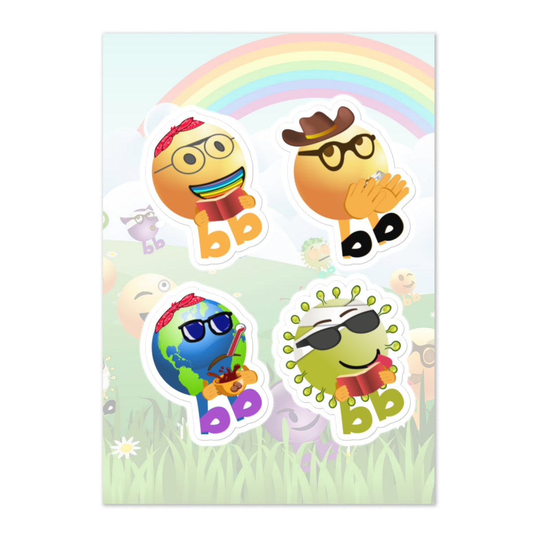 Megabb PaPa Stickers - Emojibb