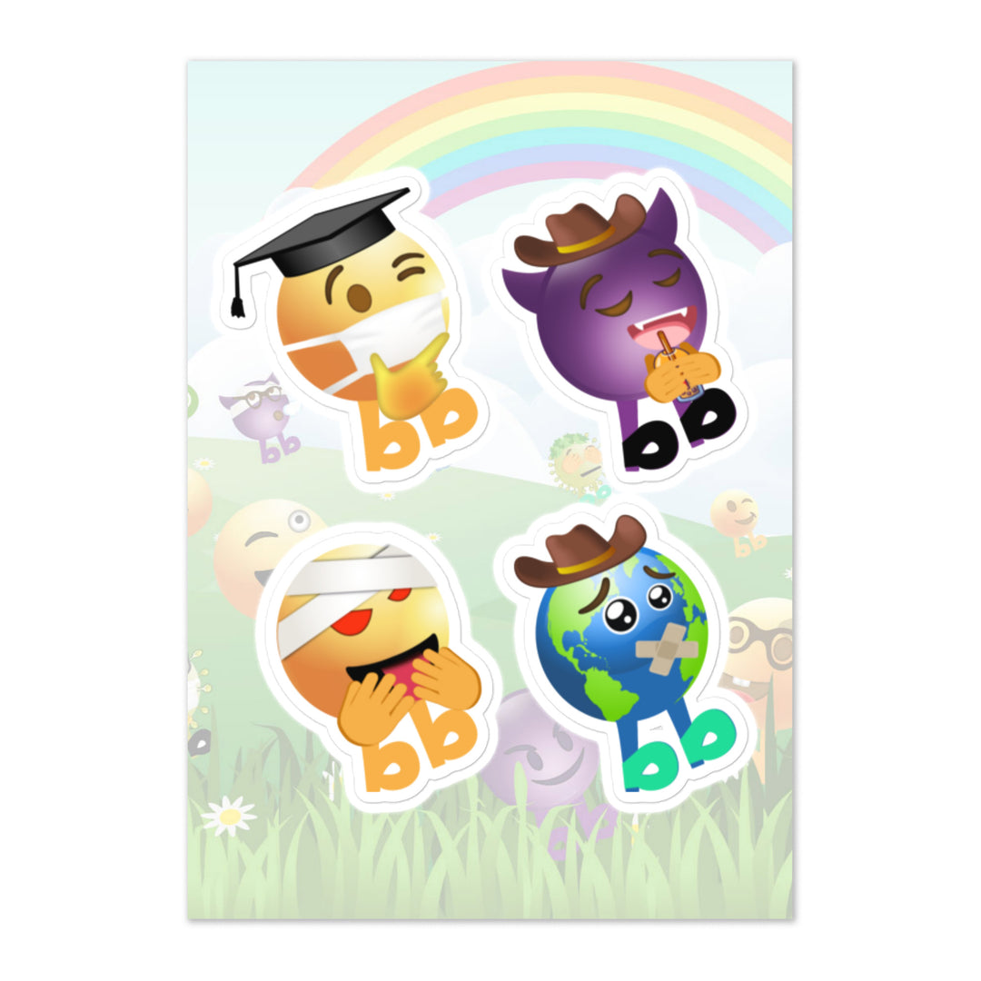 Megabb PaPa Stickers - Emojibb