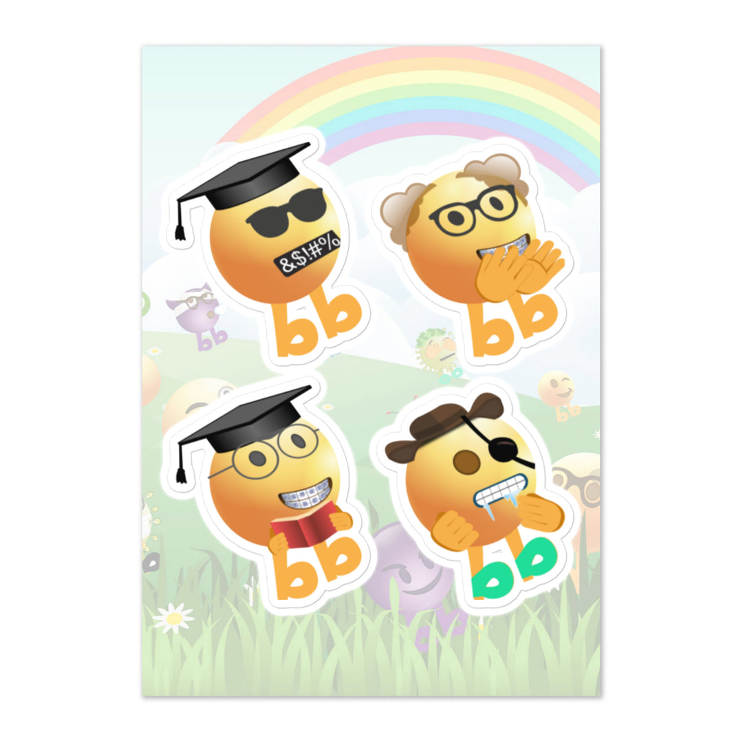 Megabb PaPa Stickers - Emojibb