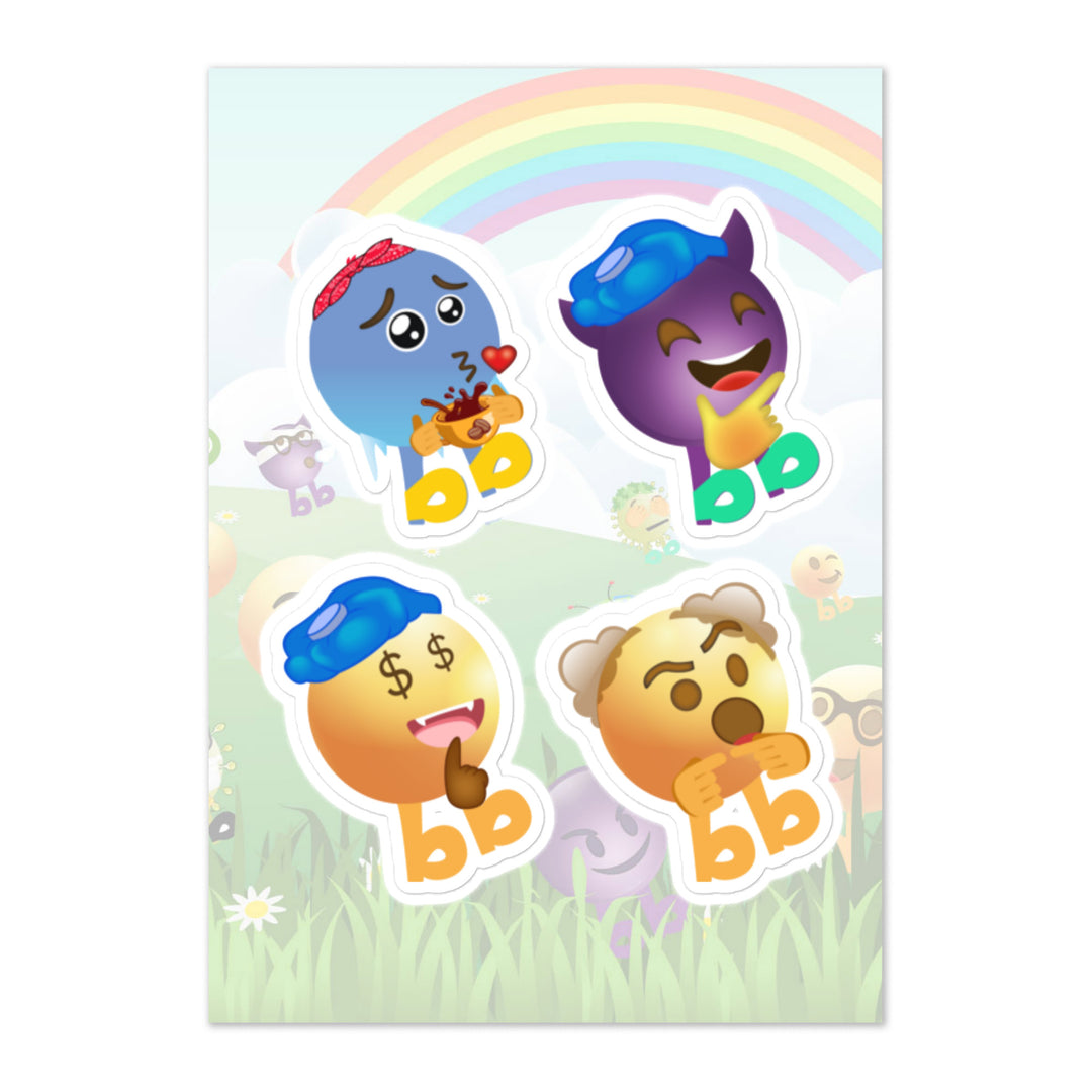 Megabb PaPa Stickers - Emojibb