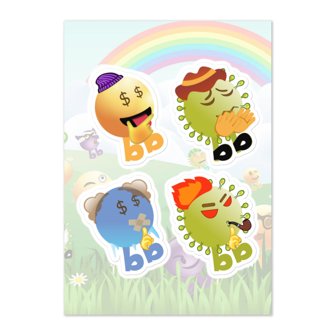 Megabb PaPa Stickers - Emojibb