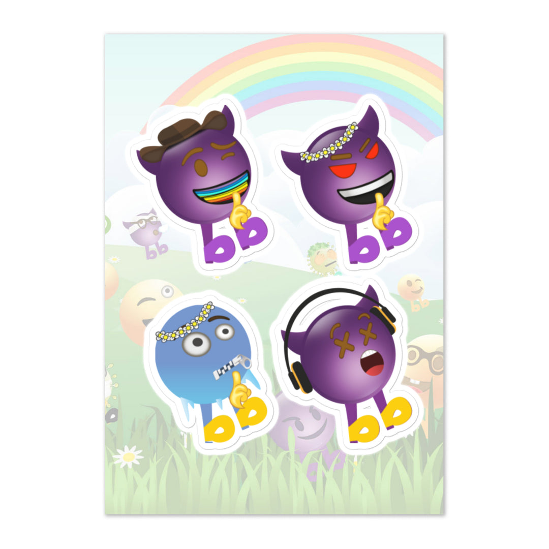 Megabb PaPa Stickers - Emojibb