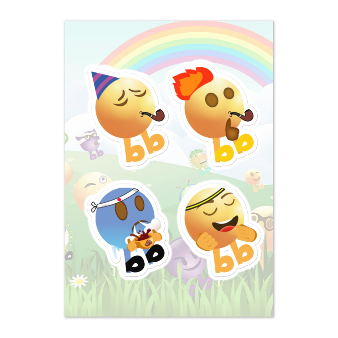 Megabb PaPa Stickers - Emojibb