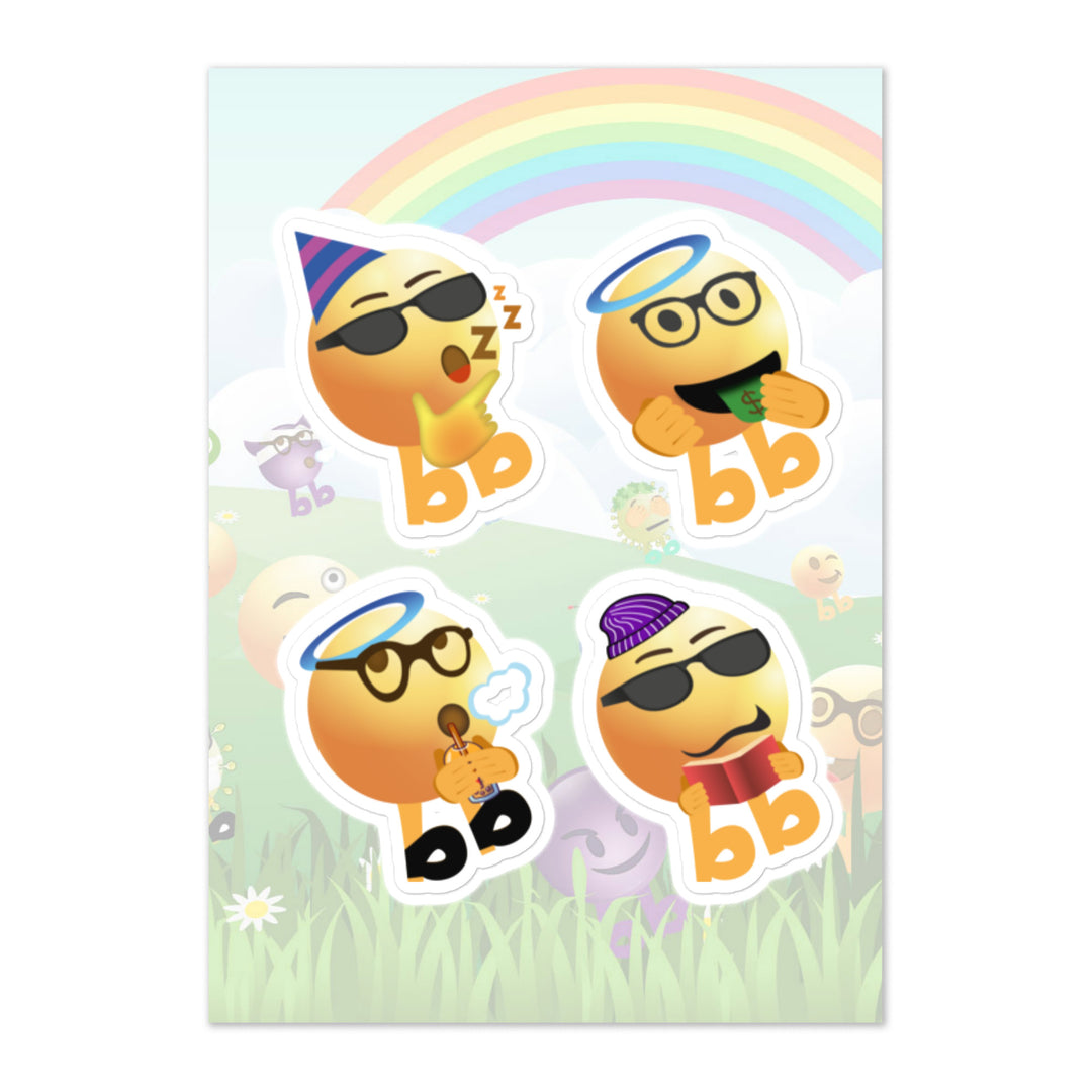 Megabb PaPa Stickers - Emojibb