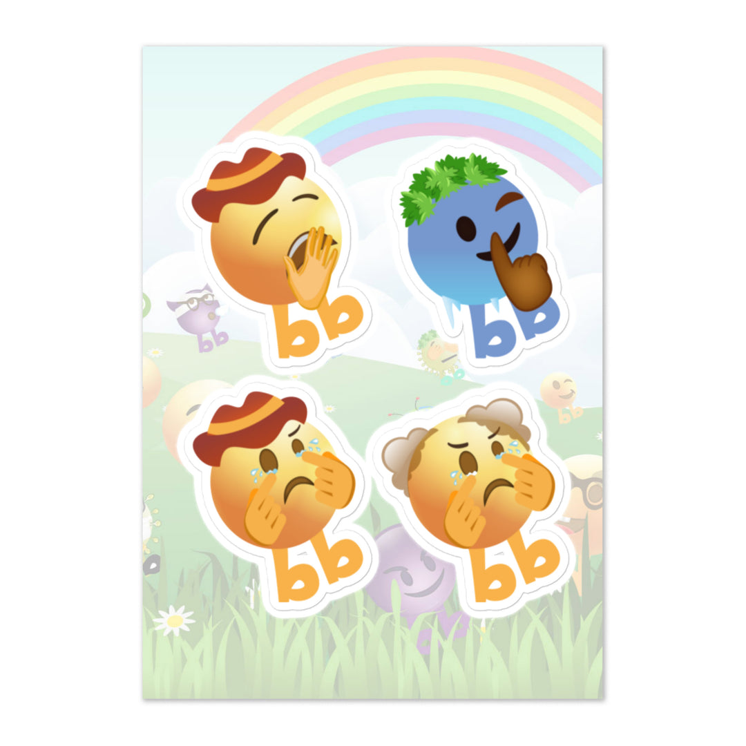 Megabb PaPa Stickers - Emojibb