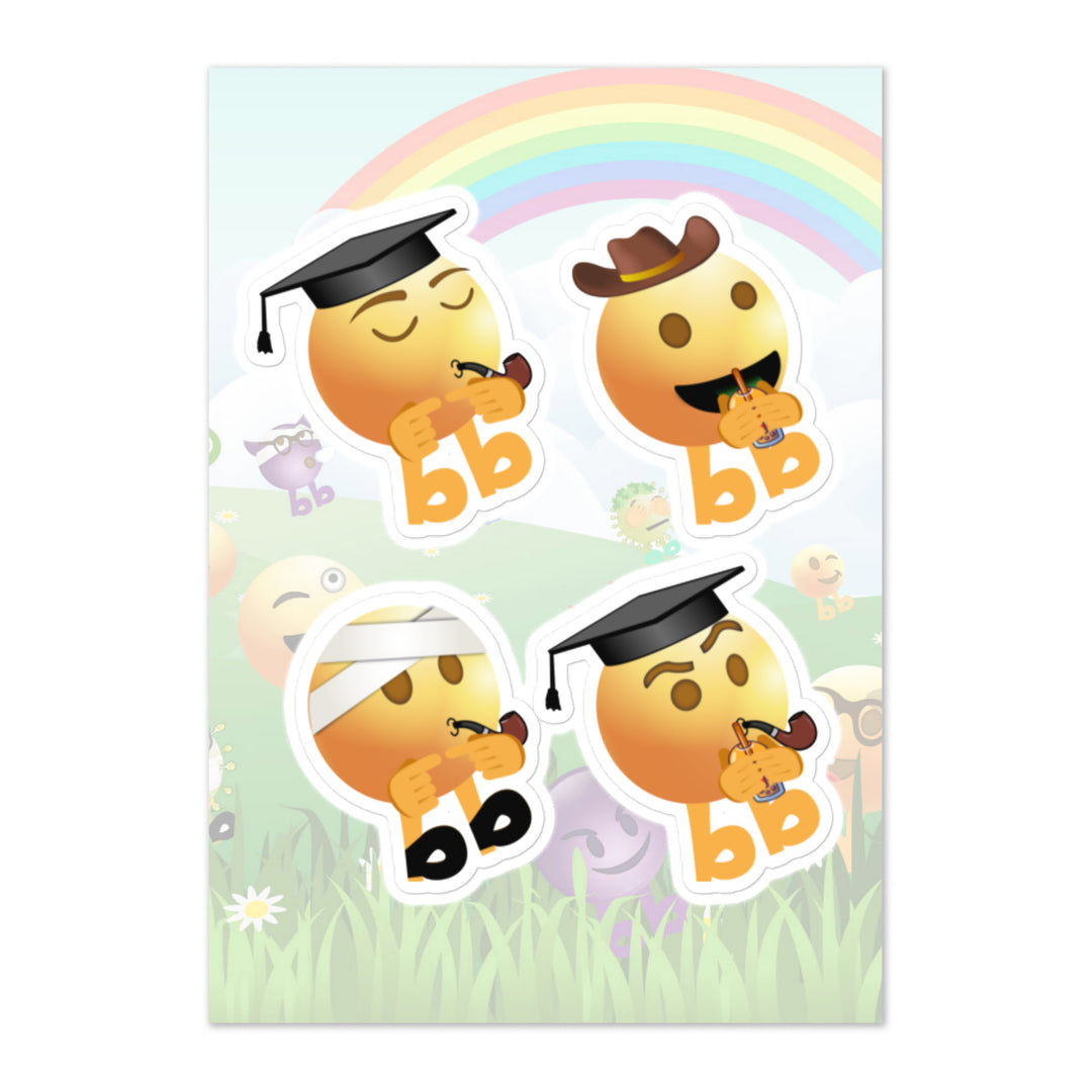 Megabb PaPa Stickers - Emojibb