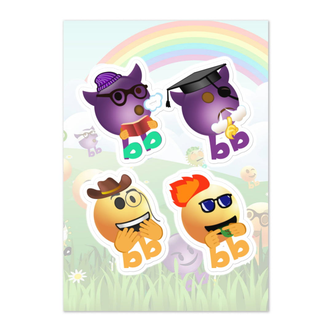 Megabb PaPa Stickers - Emojibb