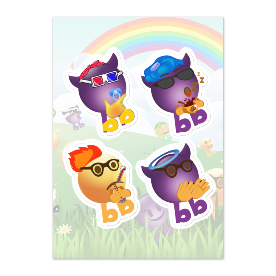 Megabb PaPa Stickers - Emojibb