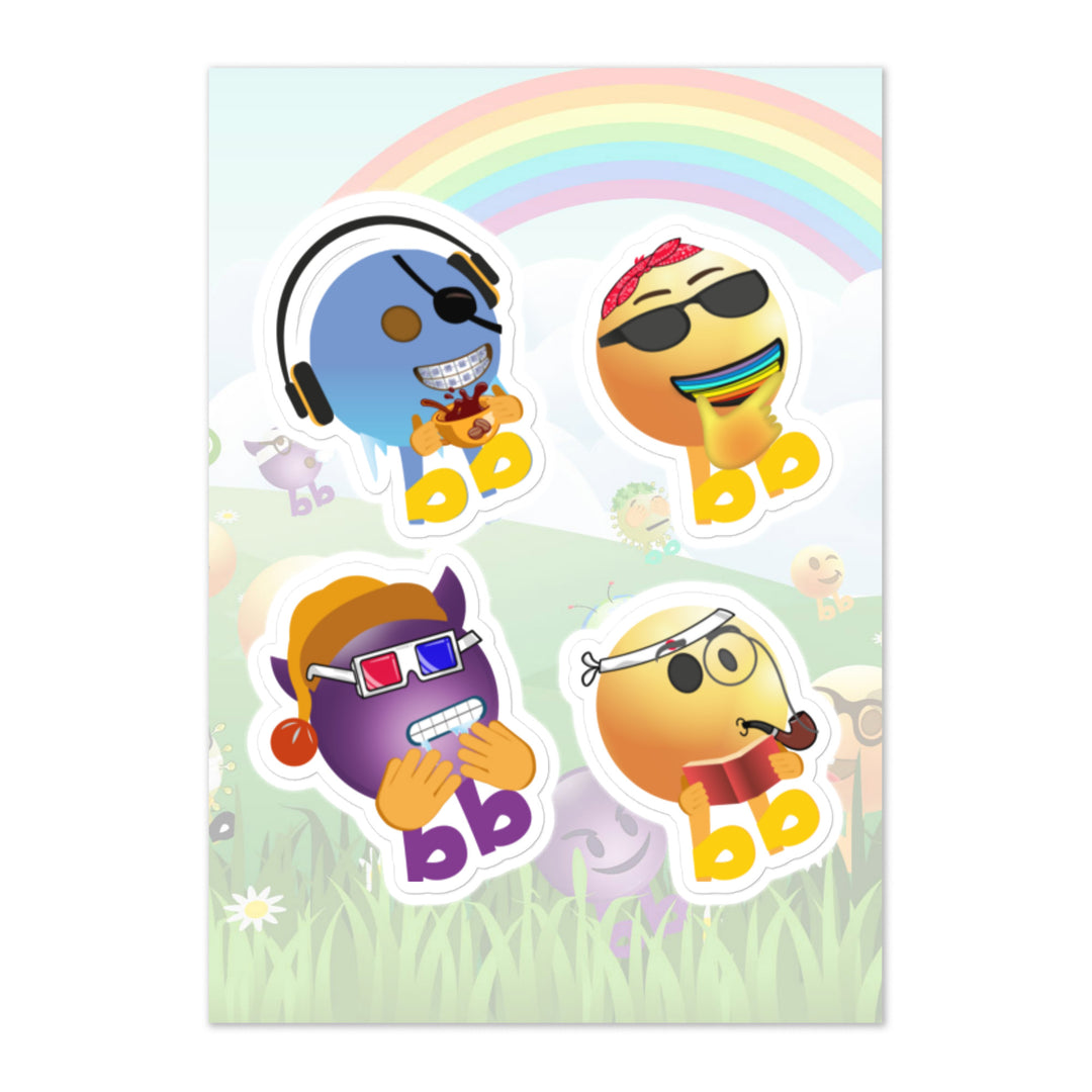 Megabb PaPa Stickers - Emojibb