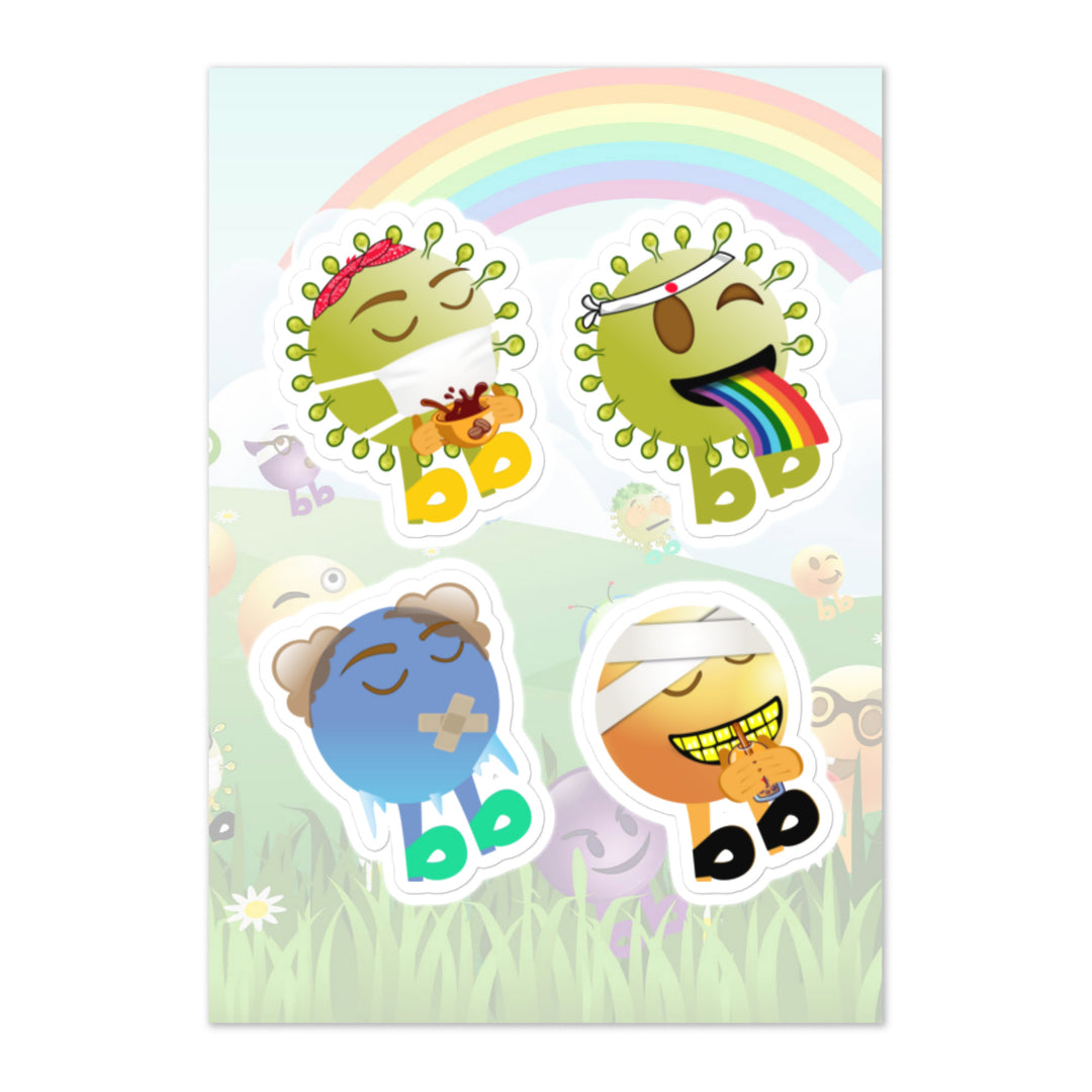 Megabb PaPa Stickers - Emojibb