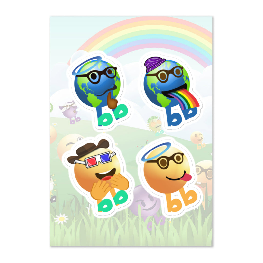 Megabb PaPa Stickers - Emojibb