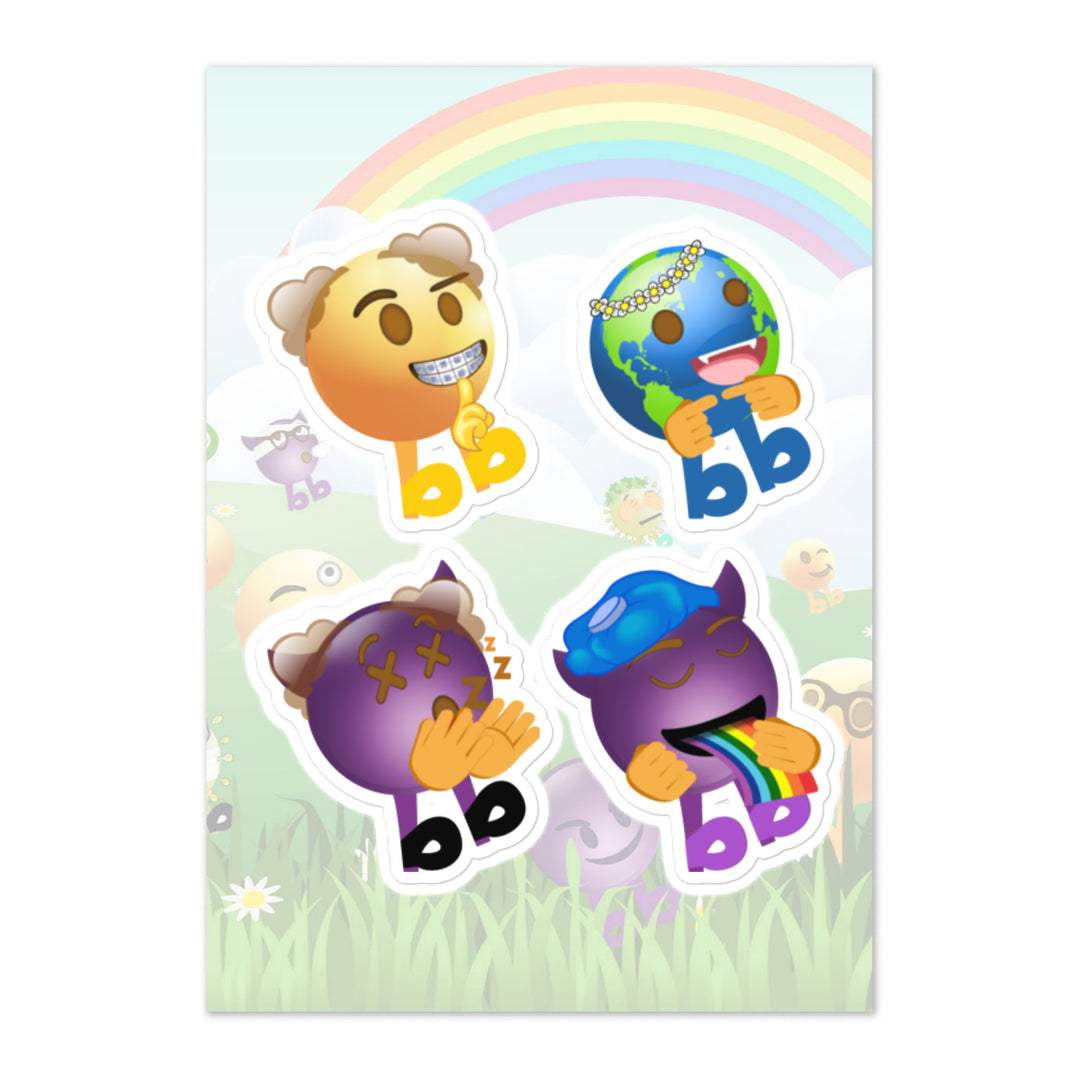 Megabb PaPa Stickers - Emojibb