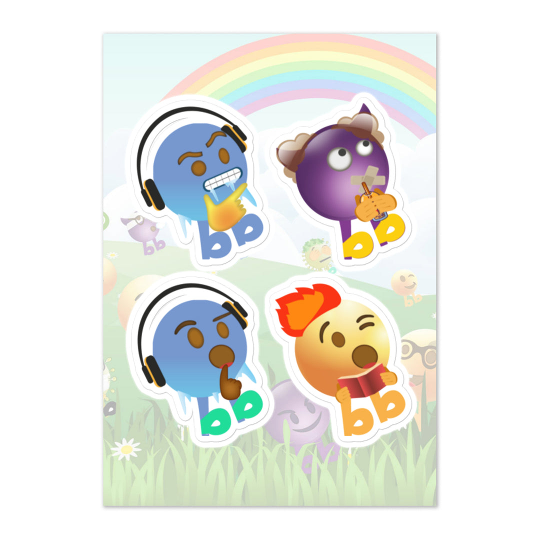 Megabb PaPa Stickers - Emojibb