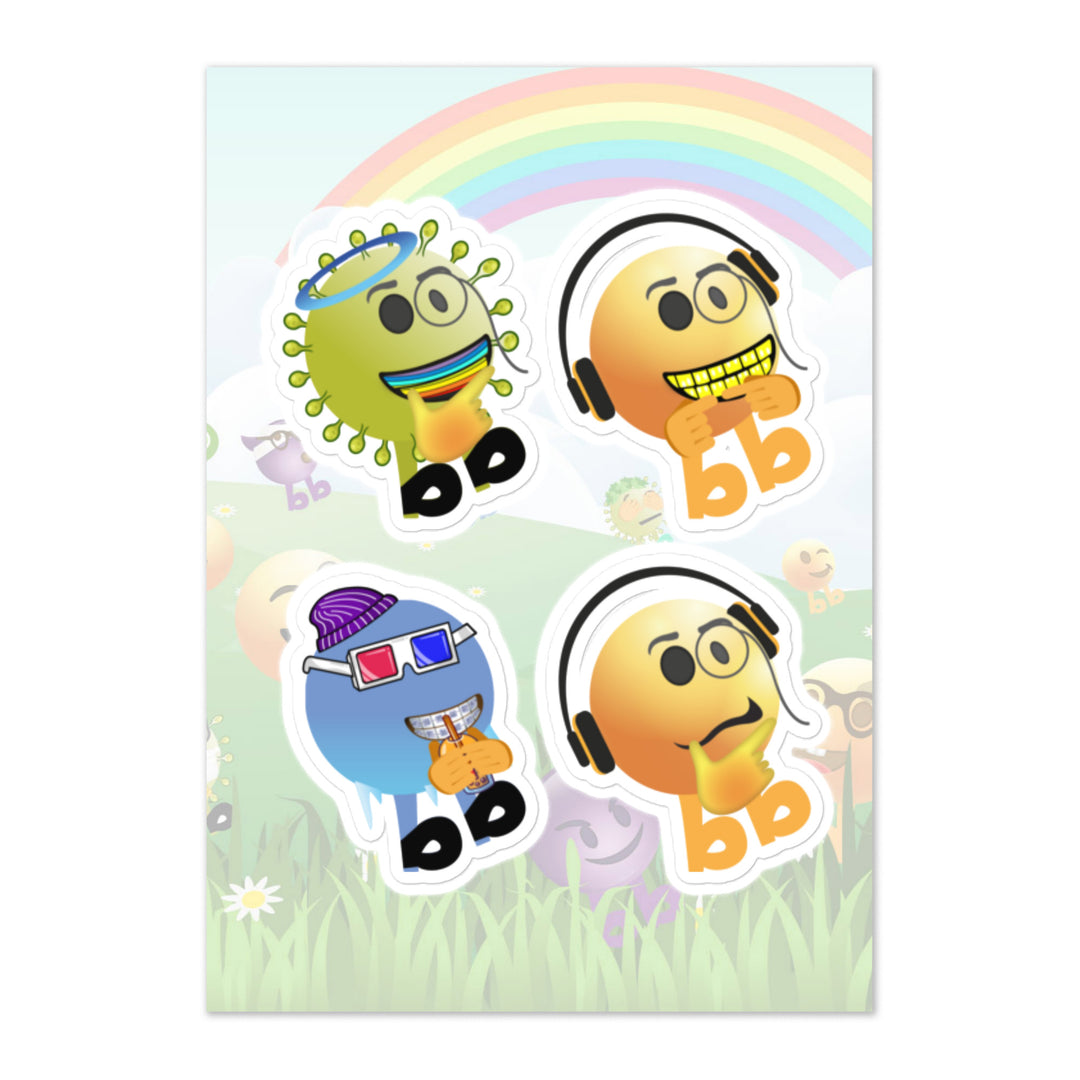 Megabb PaPa Stickers - Emojibb