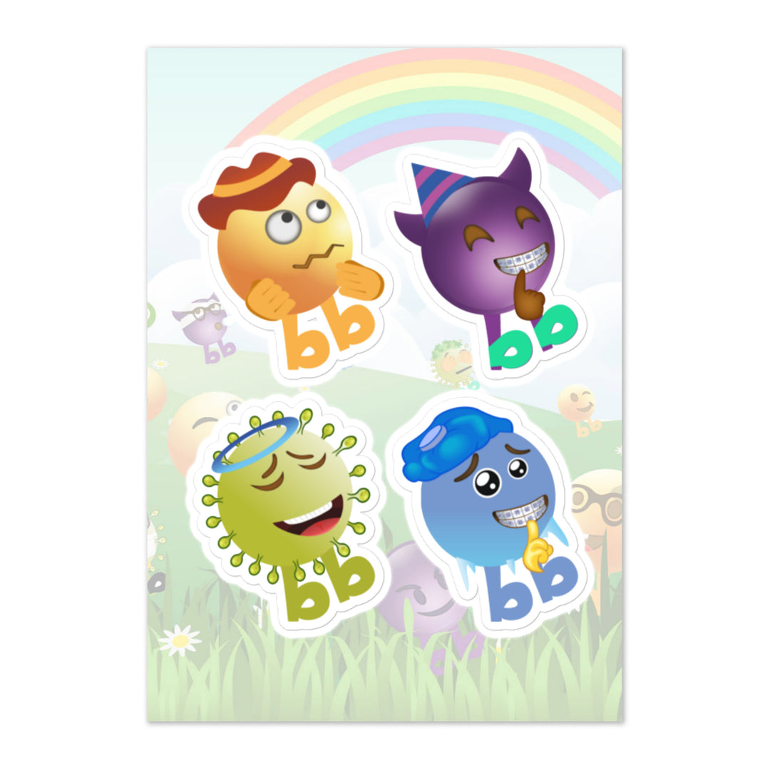 Megabb PaPa Stickers - Emojibb