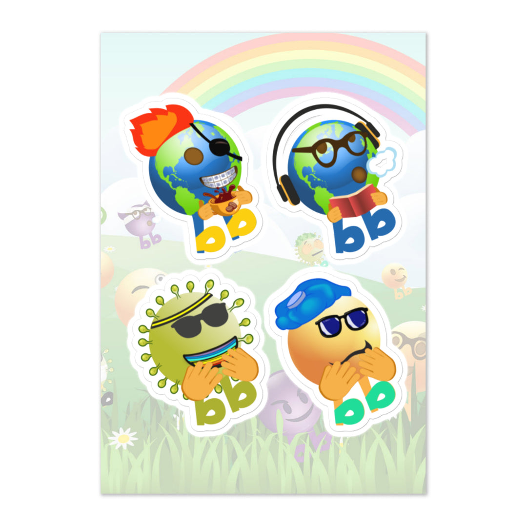 Megabb PaPa Stickers - Emojibb