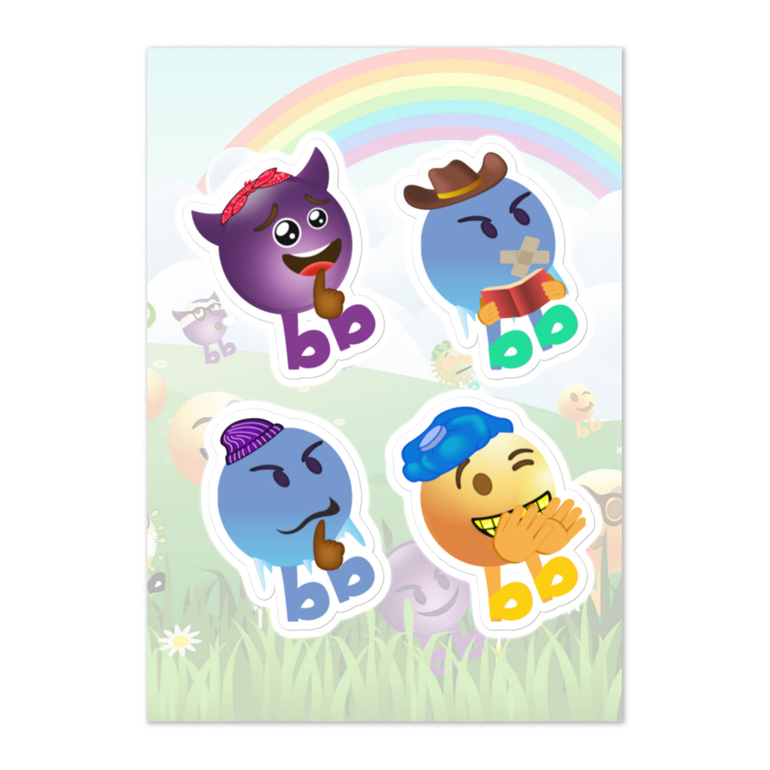 Megabb PaPa Stickers - Emojibb