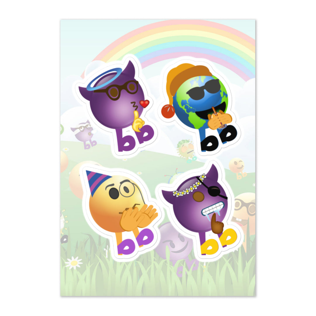 Megabb PaPa Stickers - Emojibb