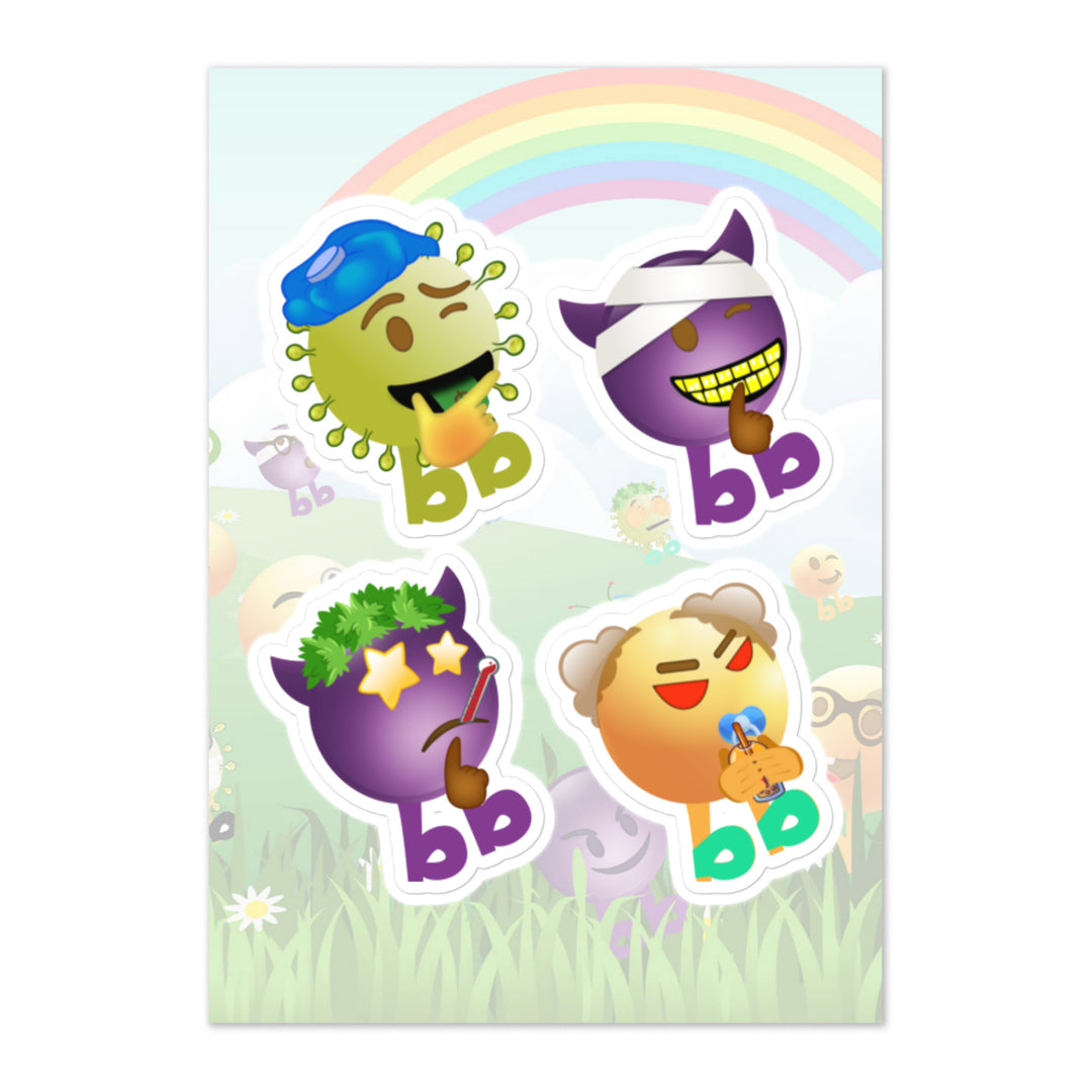 Megabb PaPa Stickers - Emojibb