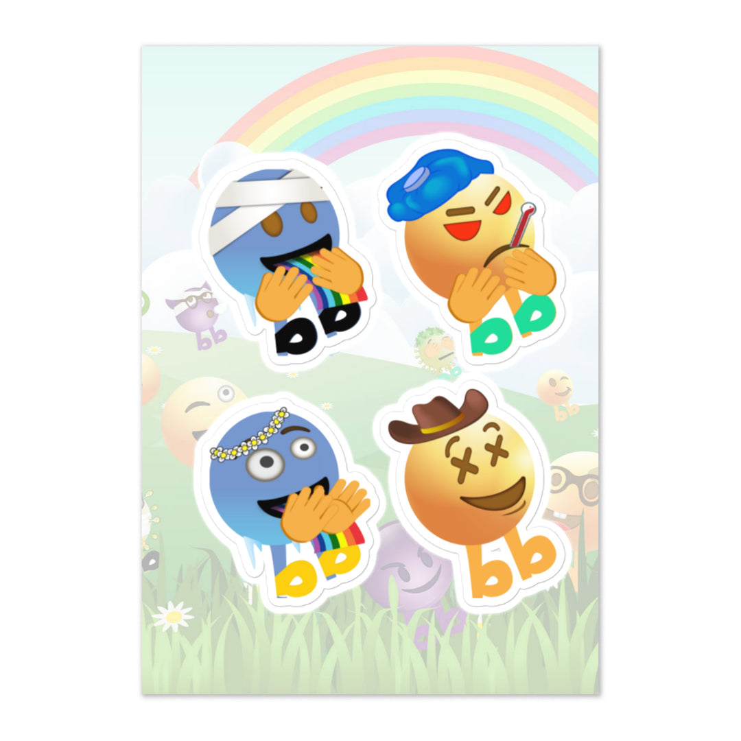 Megabb PaPa Stickers - Emojibb