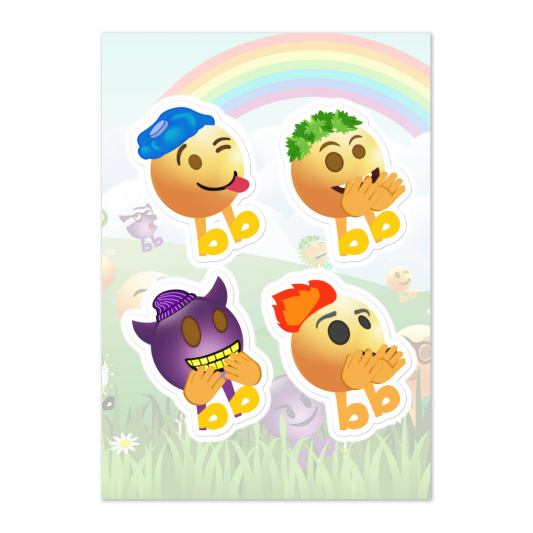 Megabb PaPa Stickers - Emojibb