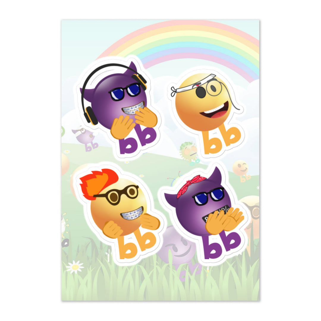 Megabb PaPa Stickers - Emojibb