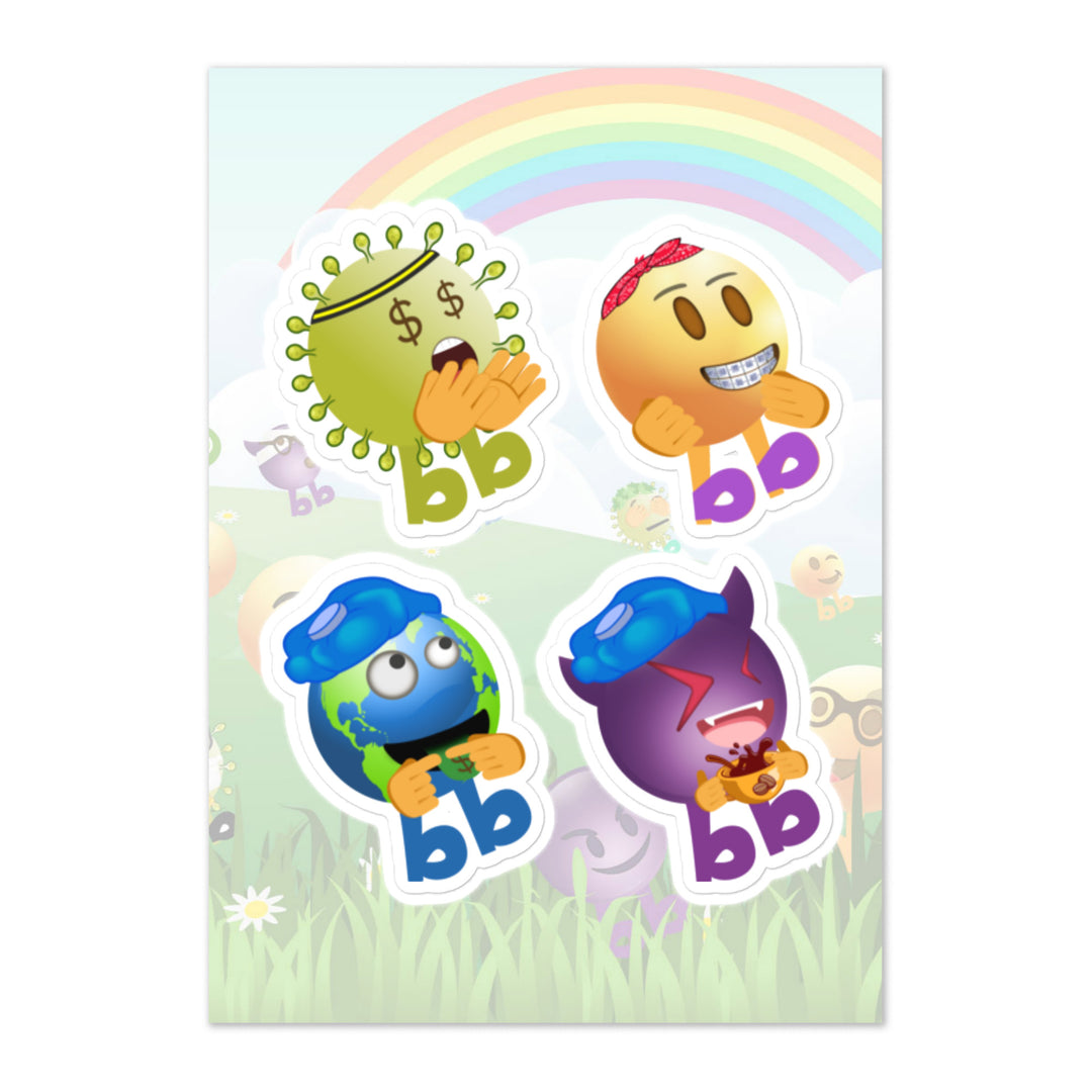 Megabb PaPa Stickers - Emojibb