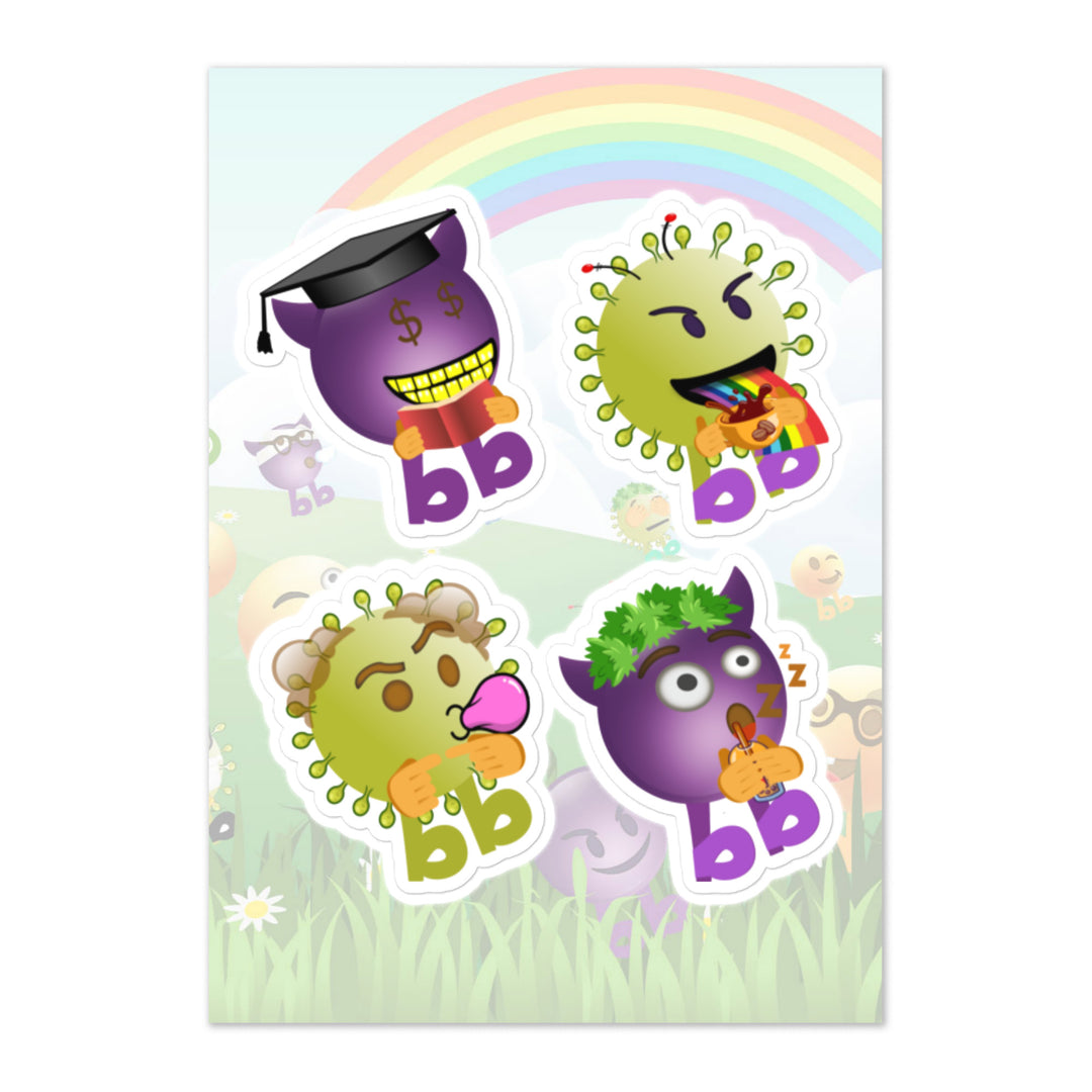 Megabb PaPa Stickers - Emojibb