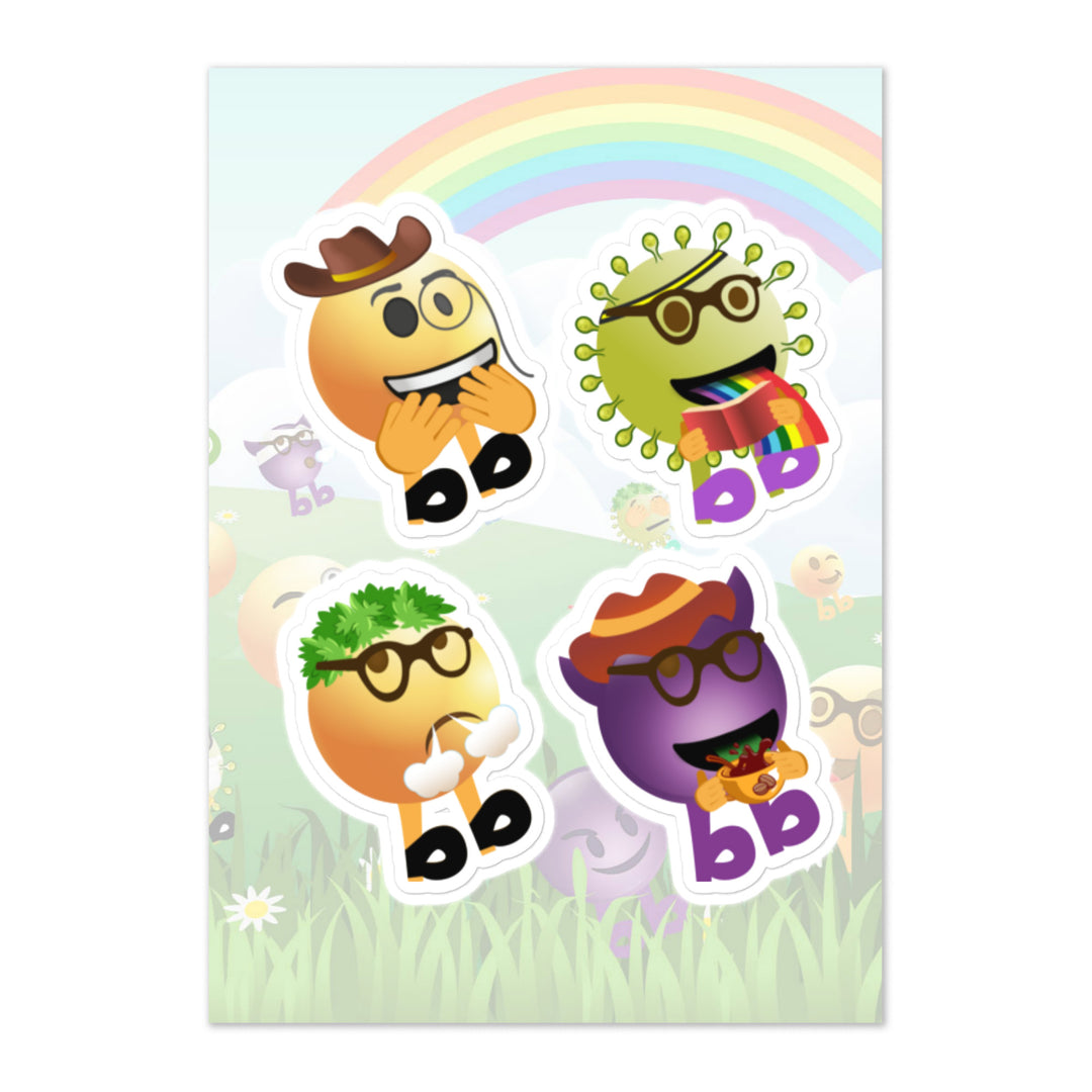 Megabb PaPa Stickers - Emojibb