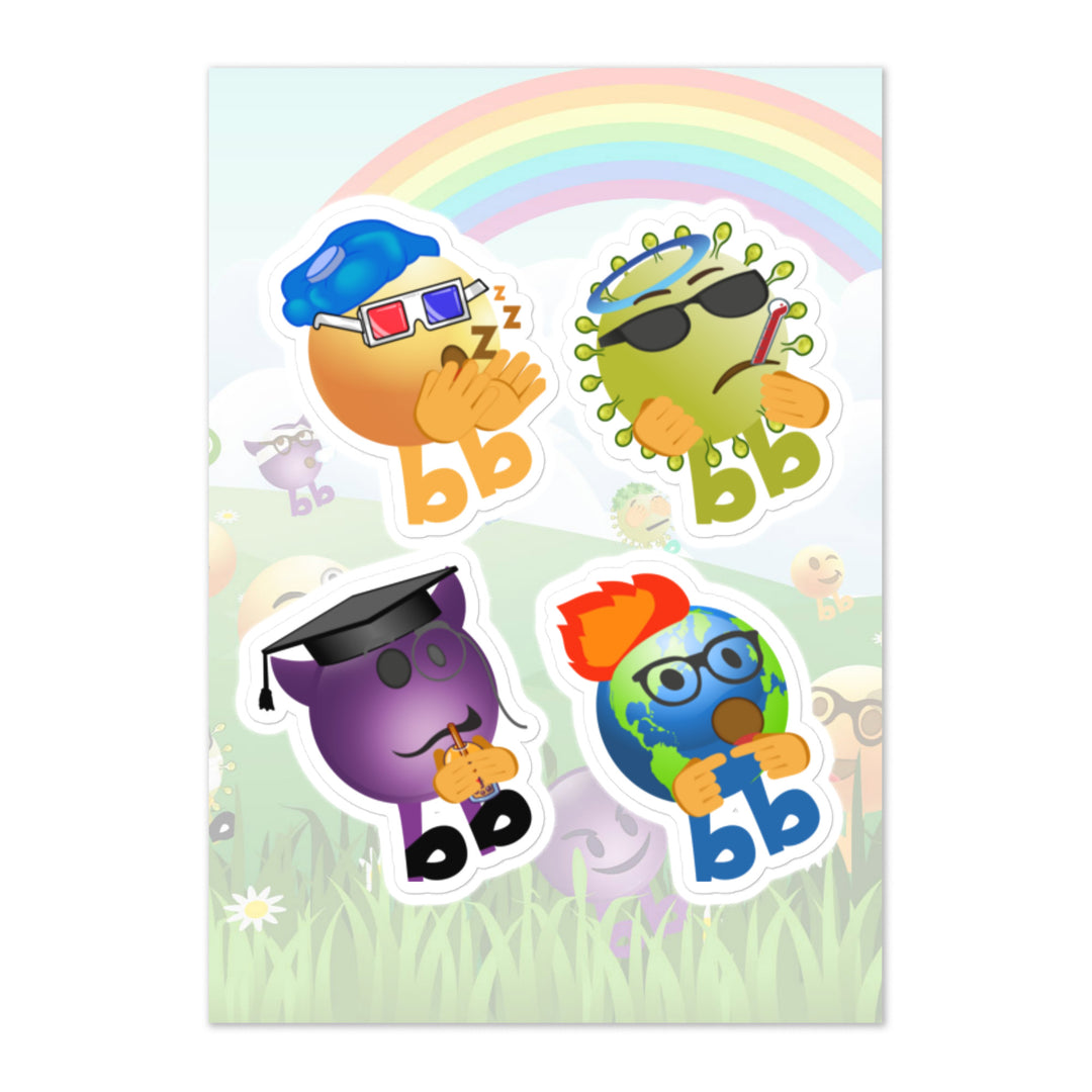 Megabb PaPa Stickers - Emojibb