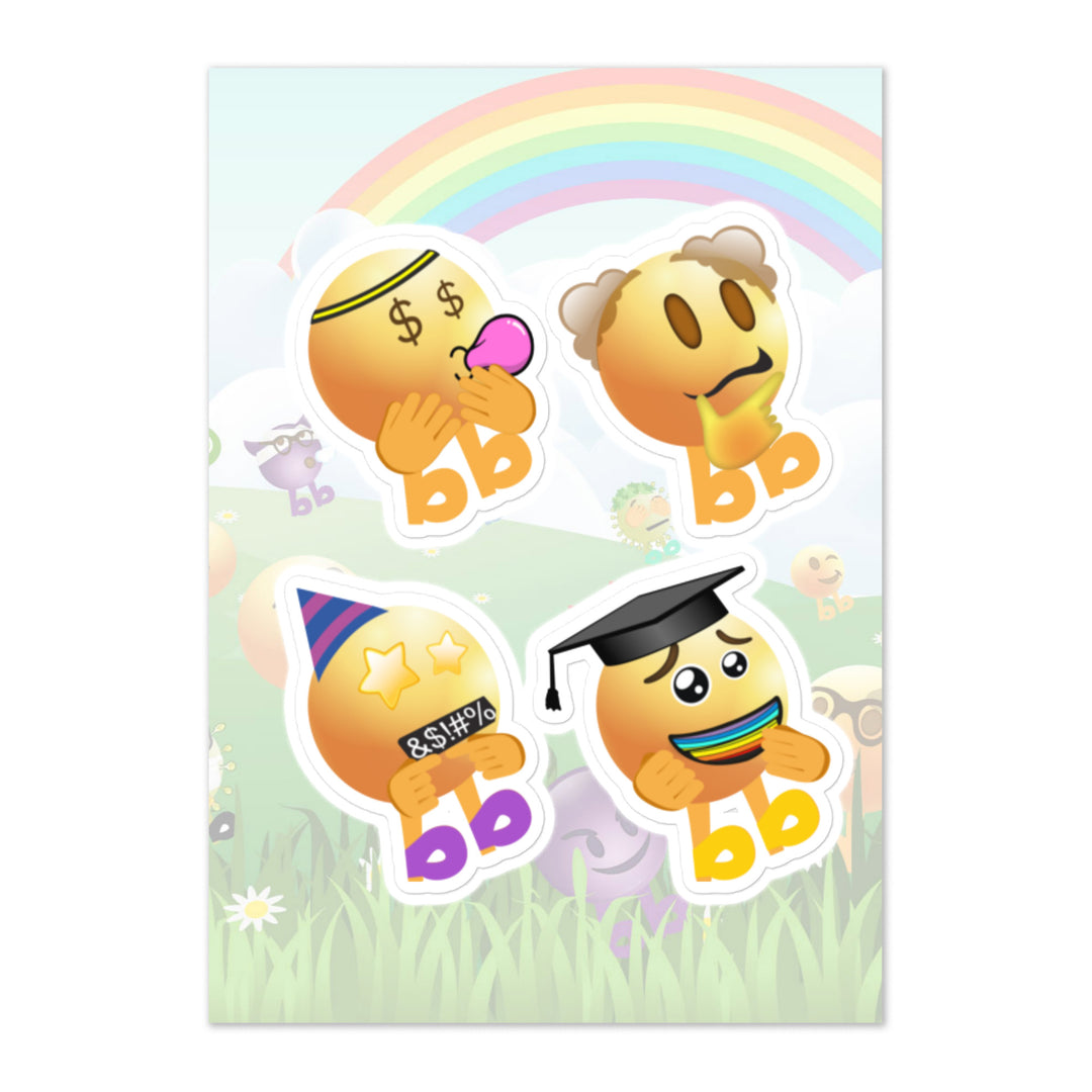 Megabb PaPa Stickers - Emojibb