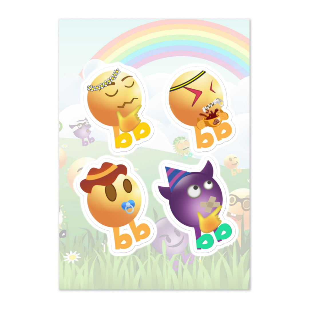Megabb PaPa Stickers - Emojibb