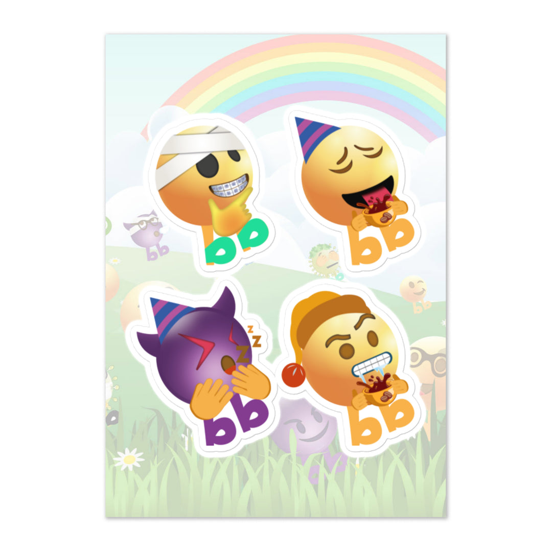 Megabb PaPa Stickers - Emojibb