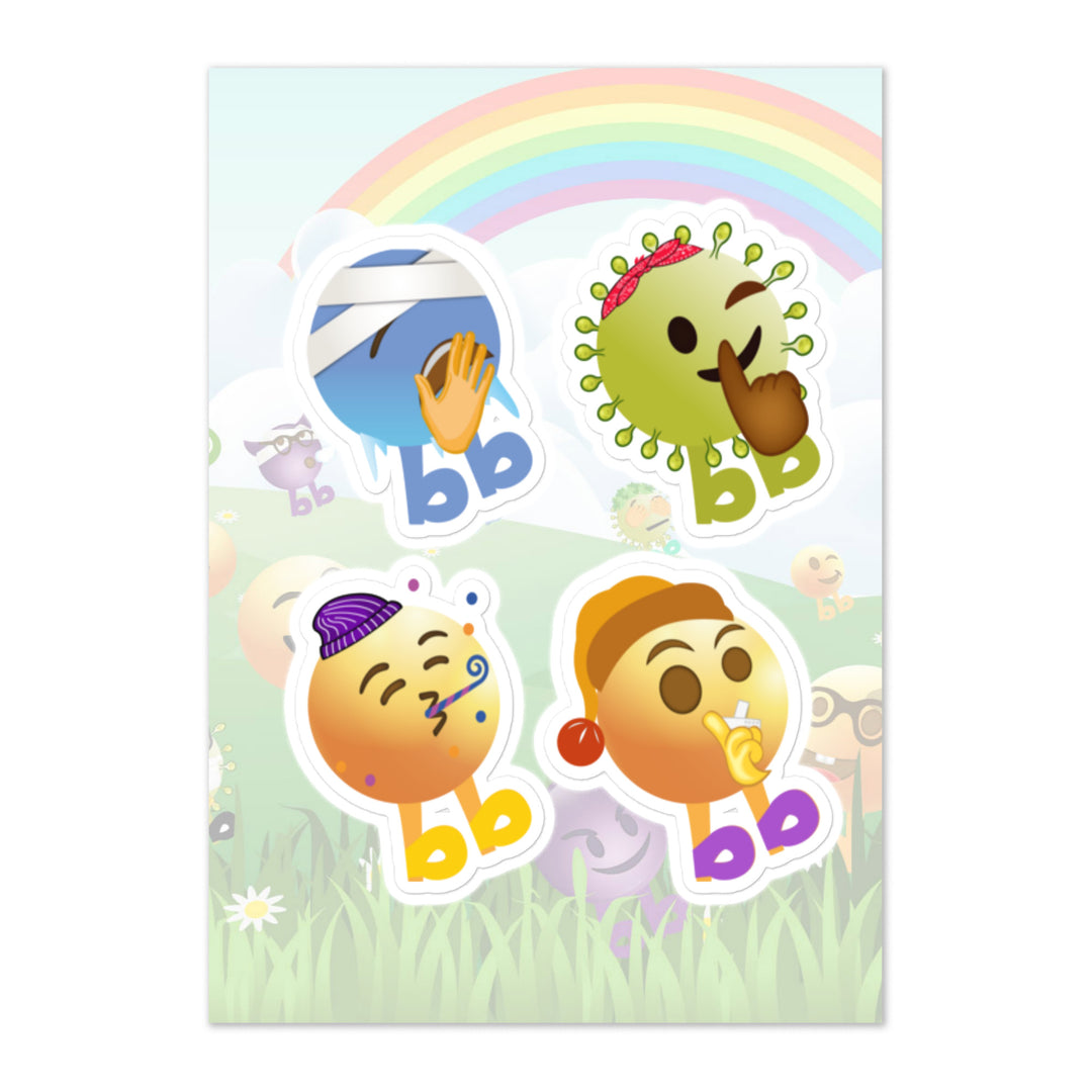 Megabb PaPa Stickers - Emojibb