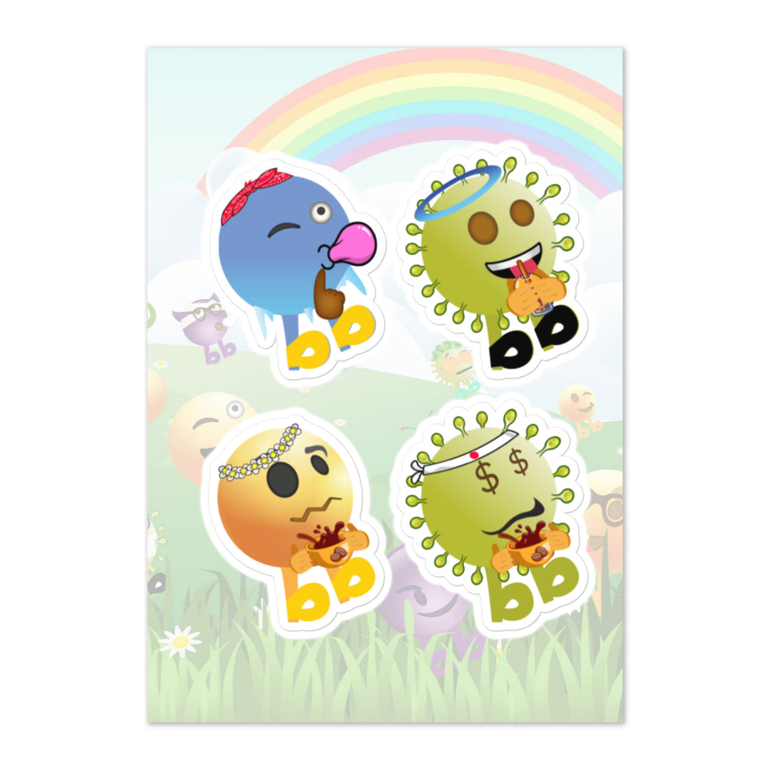 Megabb PaPa Stickers - Emojibb