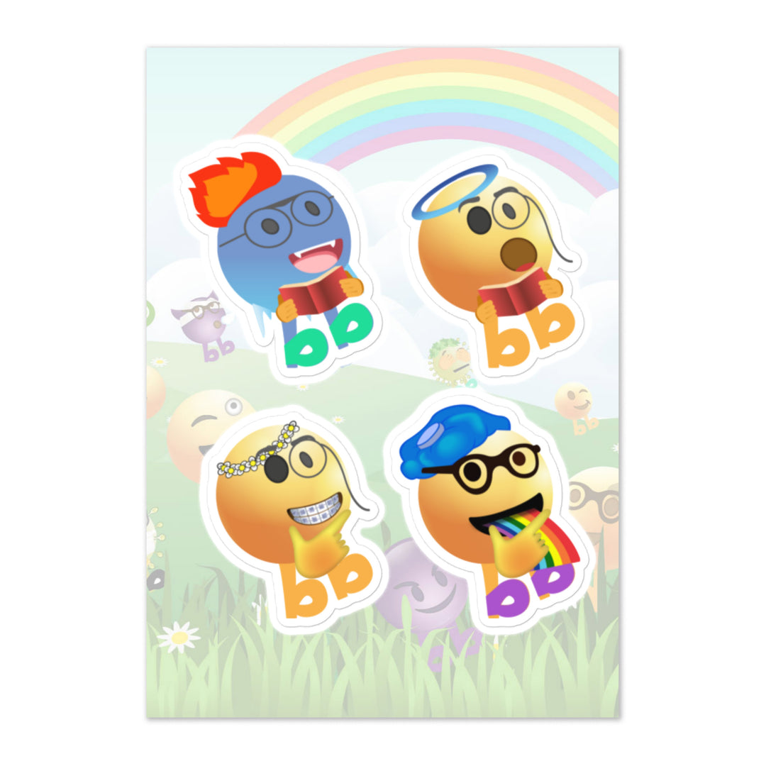 Megabb PaPa Stickers - Emojibb