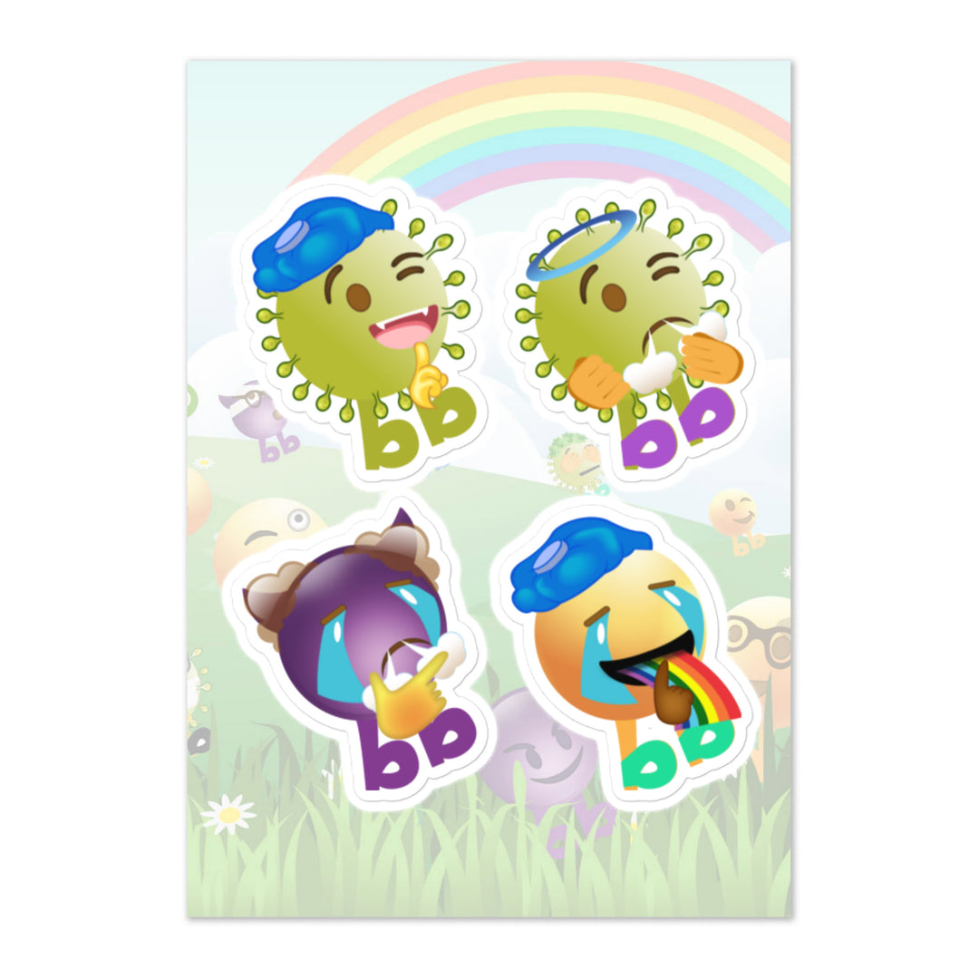 Megabb PaPa Stickers - Emojibb