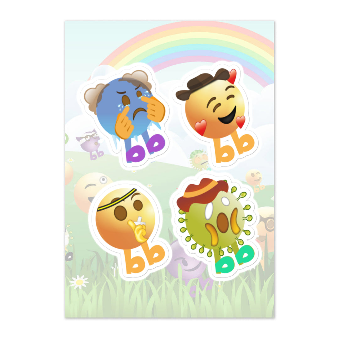 Megabb PaPa Stickers - Emojibb