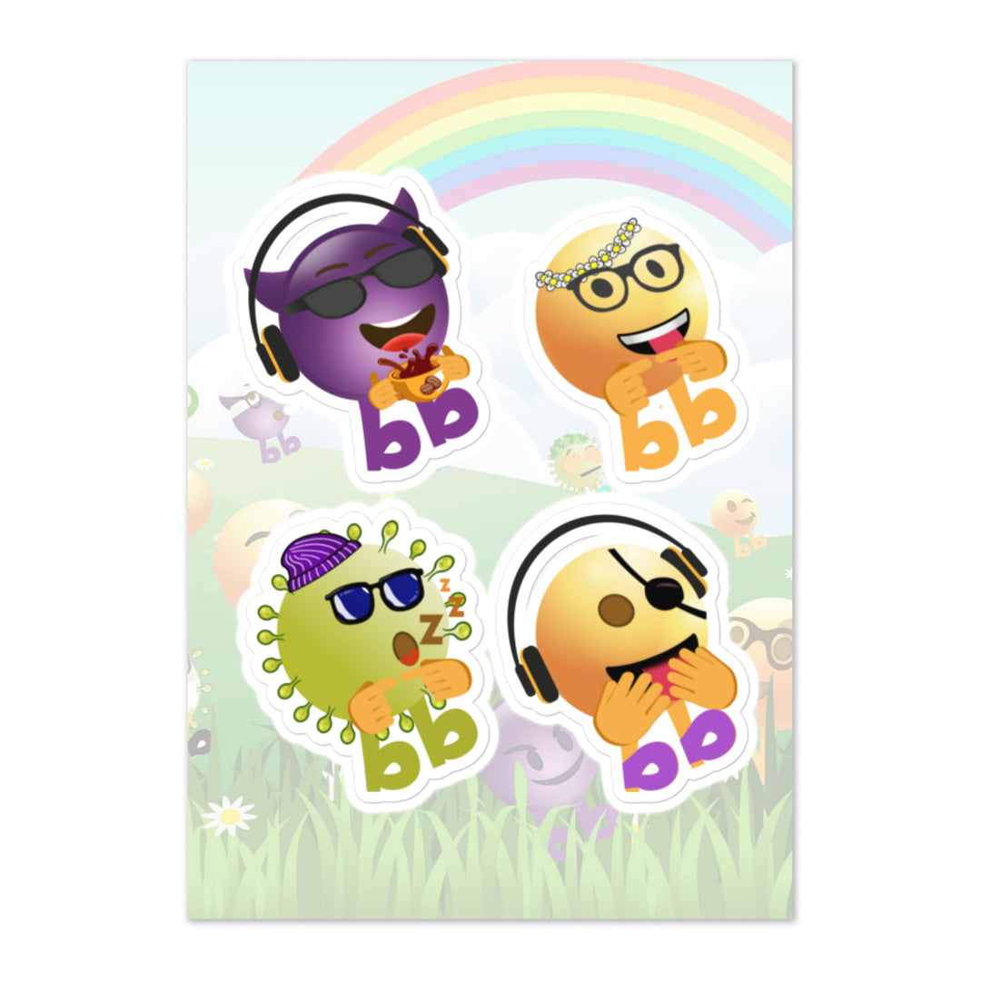 Megabb PaPa Stickers - Emojibb