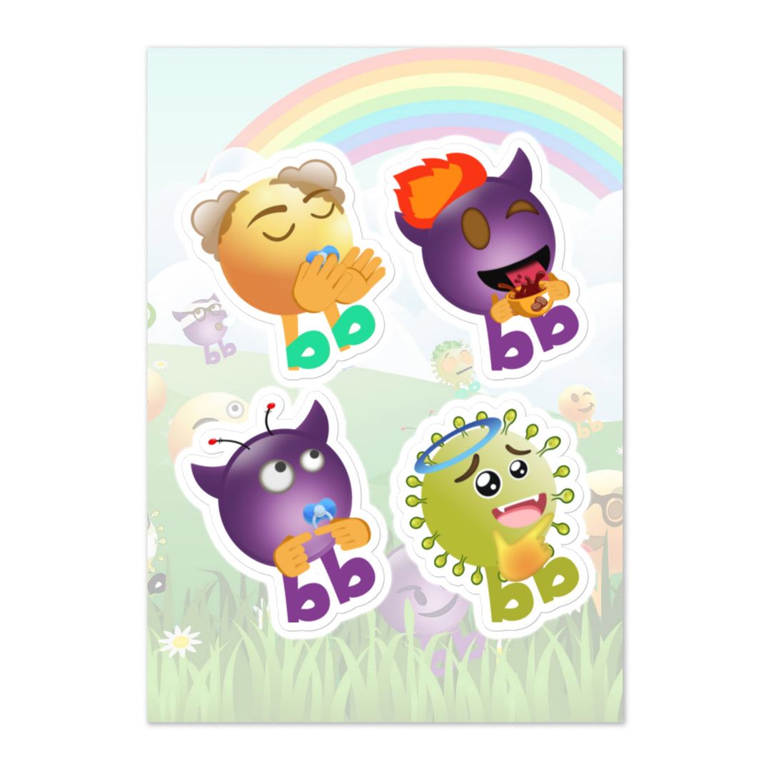 Megabb PaPa Stickers - Emojibb