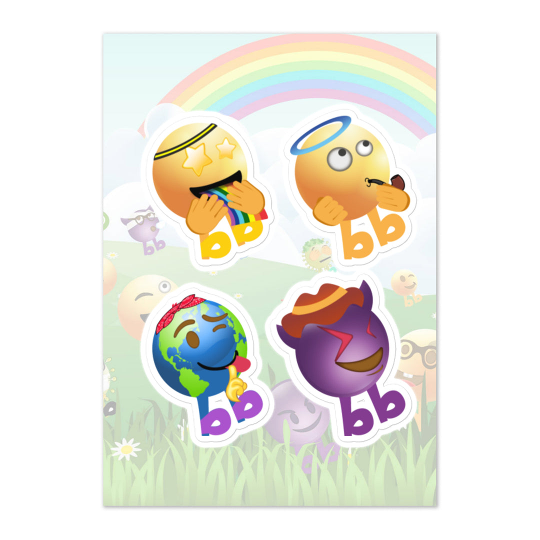 Megabb PaPa Stickers - Emojibb