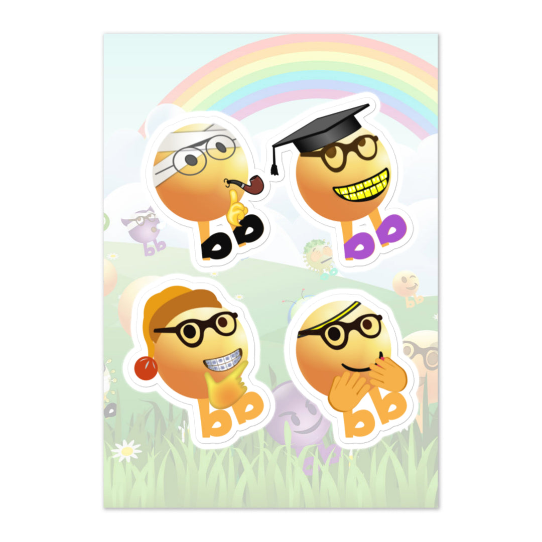 Megabb PaPa Stickers - Emojibb