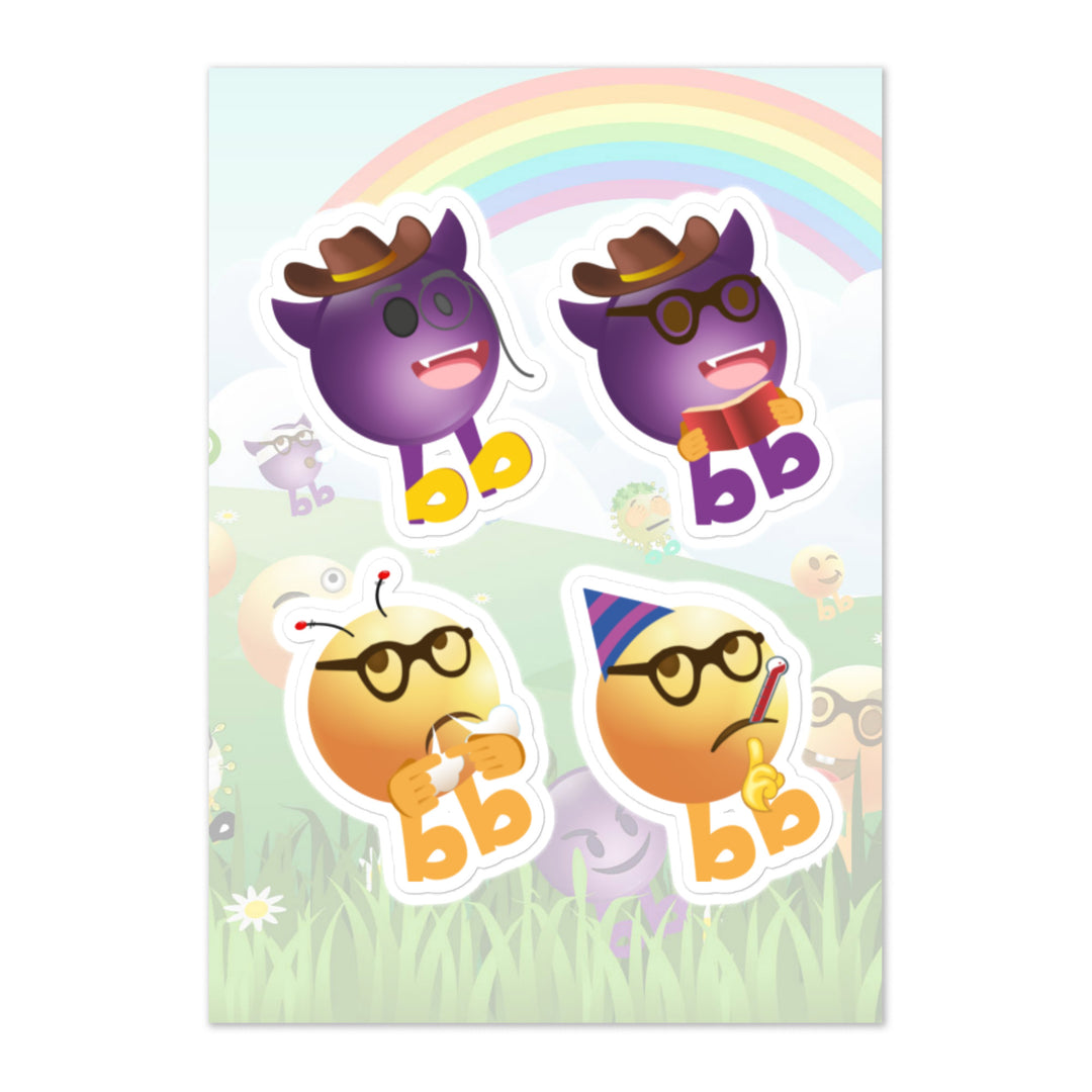 Megabb PaPa Stickers - Emojibb