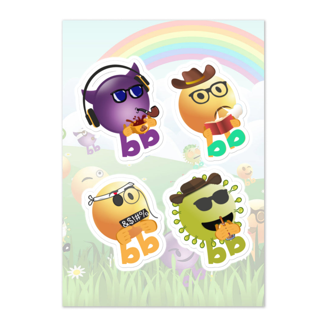 Megabb PaPa Stickers - Emojibb