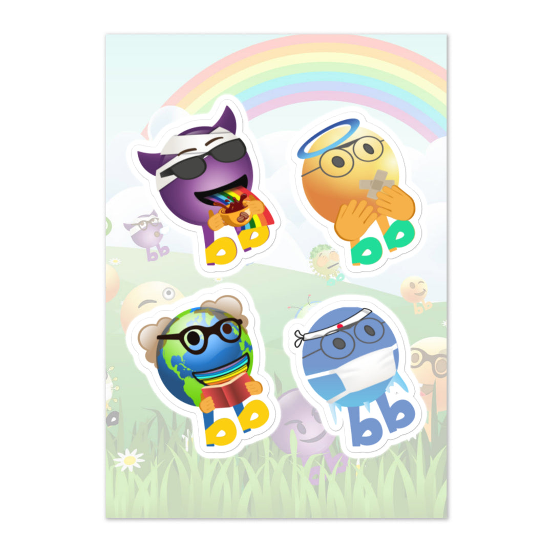 Megabb PaPa Stickers - Emojibb